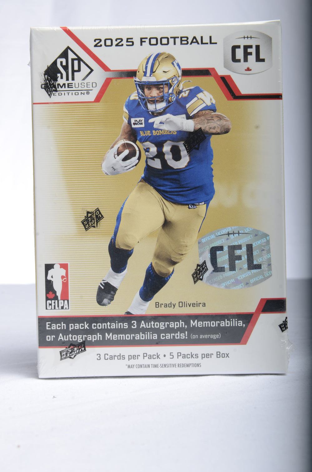 2025 FOOTBALL SP GAMEUSED CFL