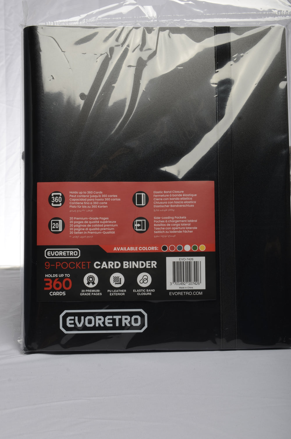 PORTFOLIO 360 CARTES NOIR