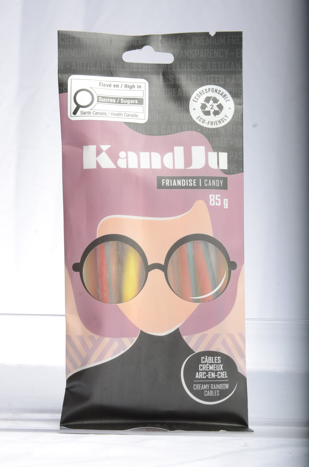 KANDJU CÂBLE CRÉMEUX ARC-EN-CIEL
