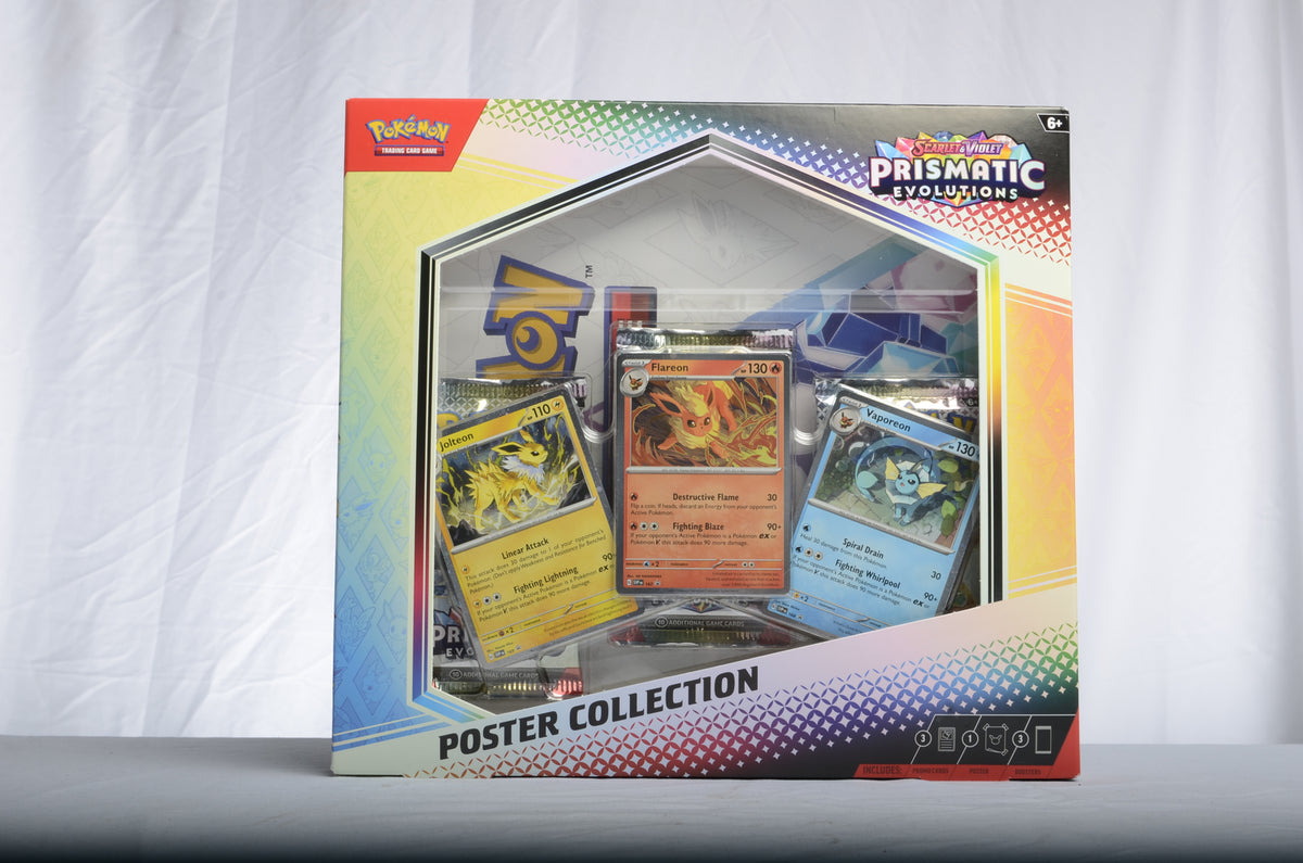 SCARLET & VIOLET PRISMATIC EVOLUTION POSTER COLLECTION
