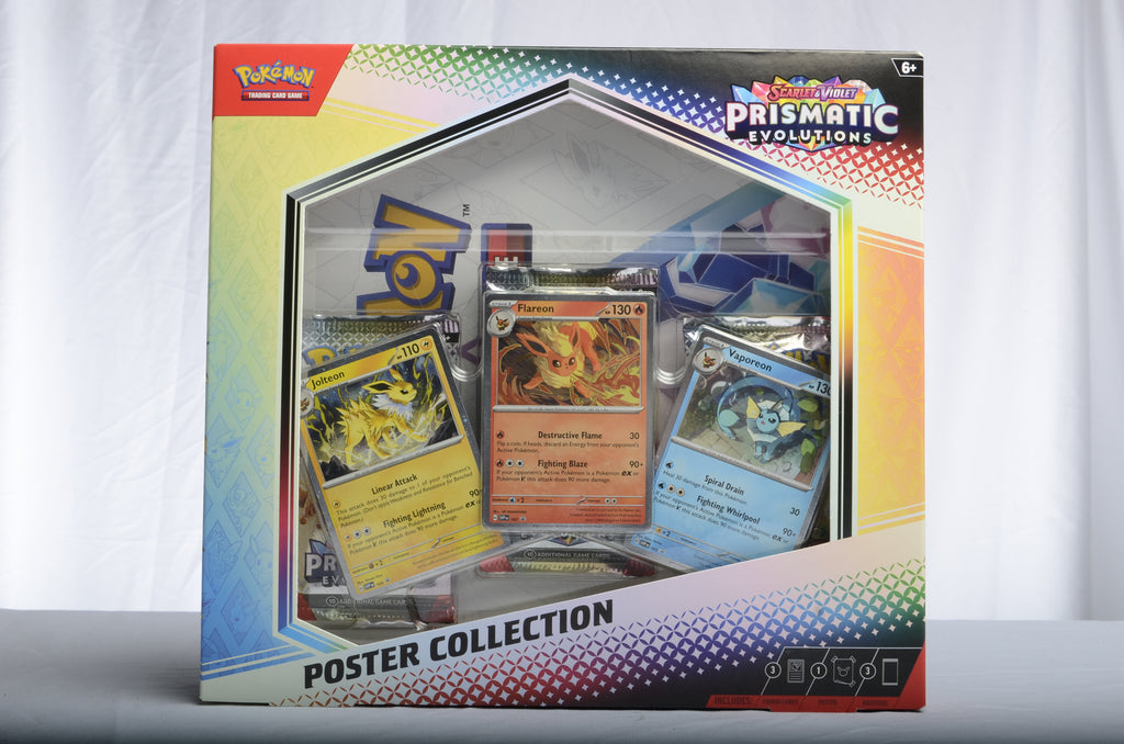 SCARLET & VIOLET PRISMATIC EVOLUTION POSTER COLLECTION