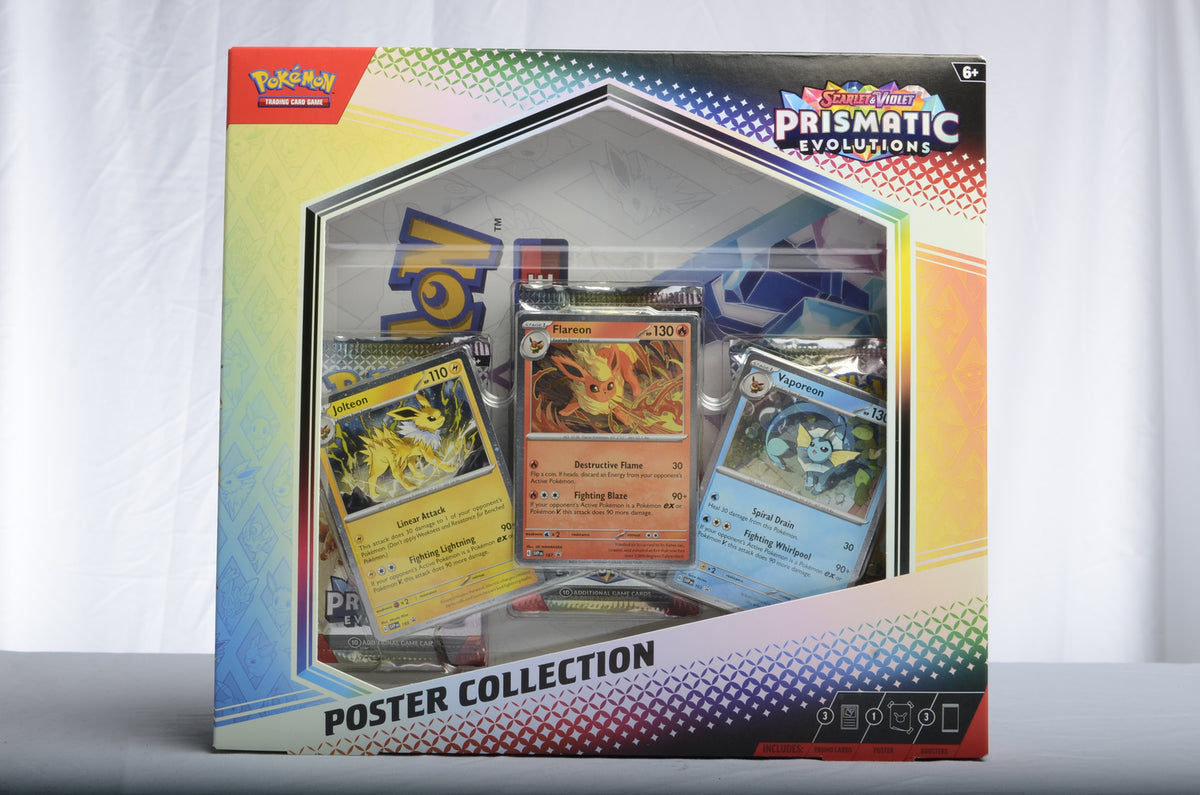 SCARLET & VIOLET PRISMATIC EVOLUTION POSTER COLLECTION