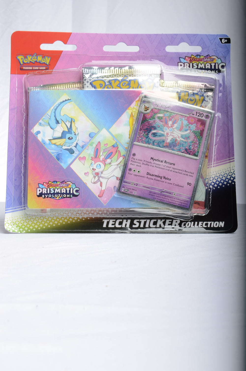 SCARLET & VIOLET PRISMATIC EVOLUTION STICKERS