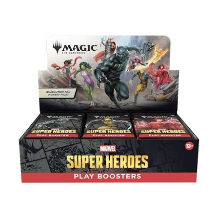 MTG SUPER HEROS PLAY BOOSTER BOX
