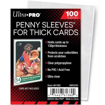100 THICK SLEEVES